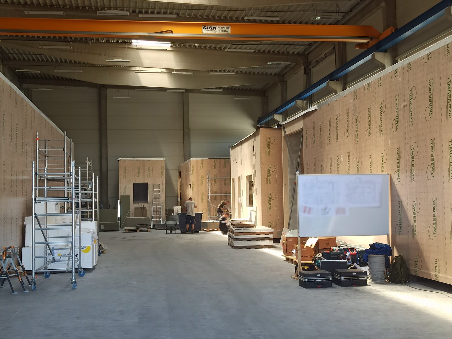 Produktion der einzelnen Module
