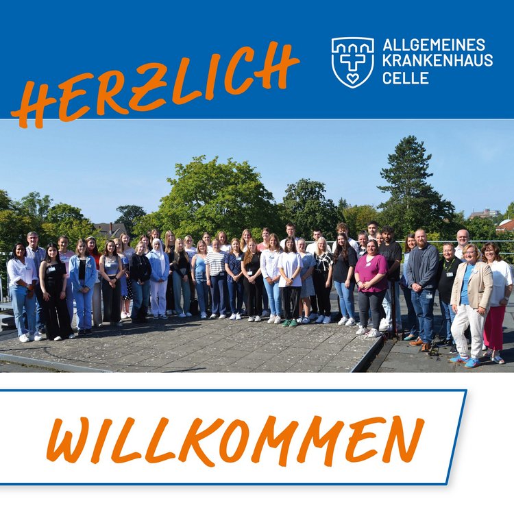Allgemeines Krankenhaus Celle heißt neue Nachwuchskräfte willkommen