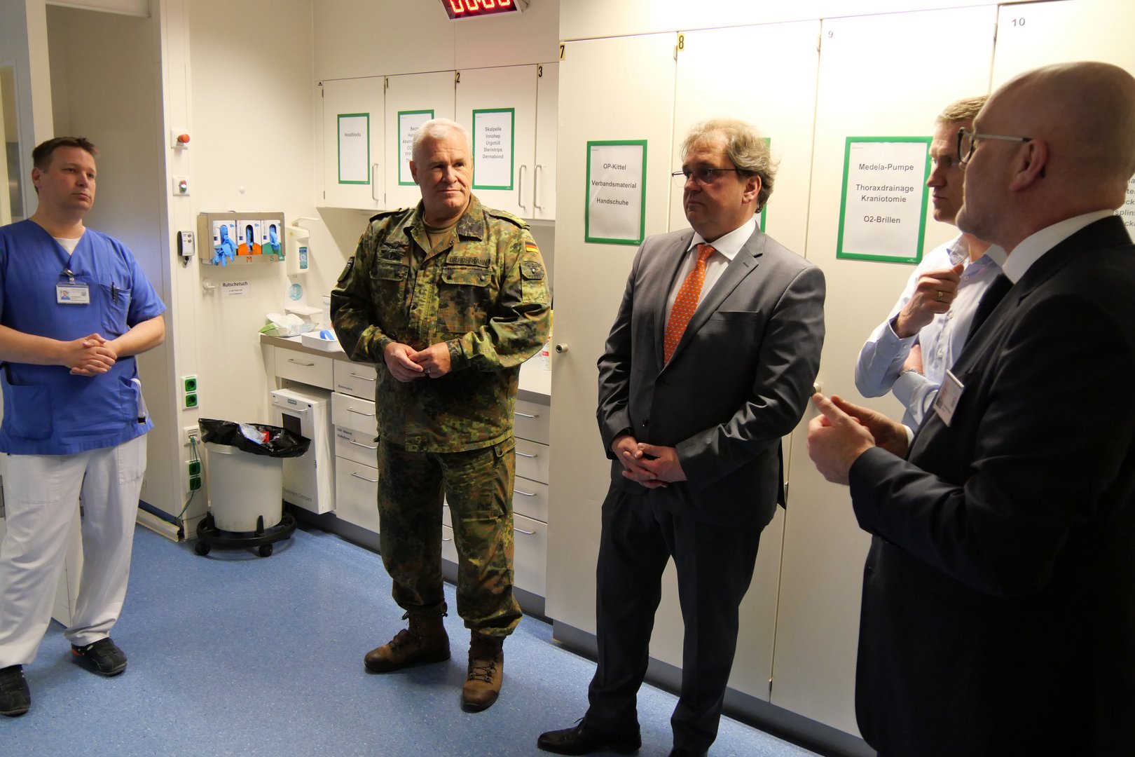 Bild: Bundeswehr zu Gast im AKH Celle