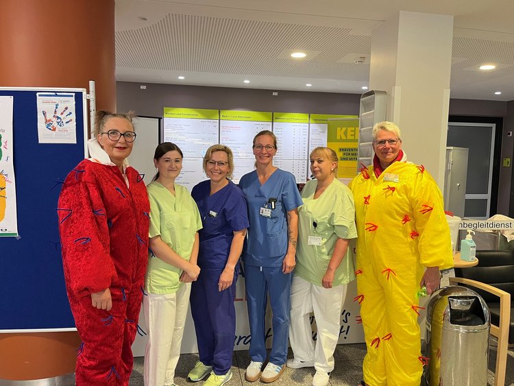 Handhygienetag im AKH Celle