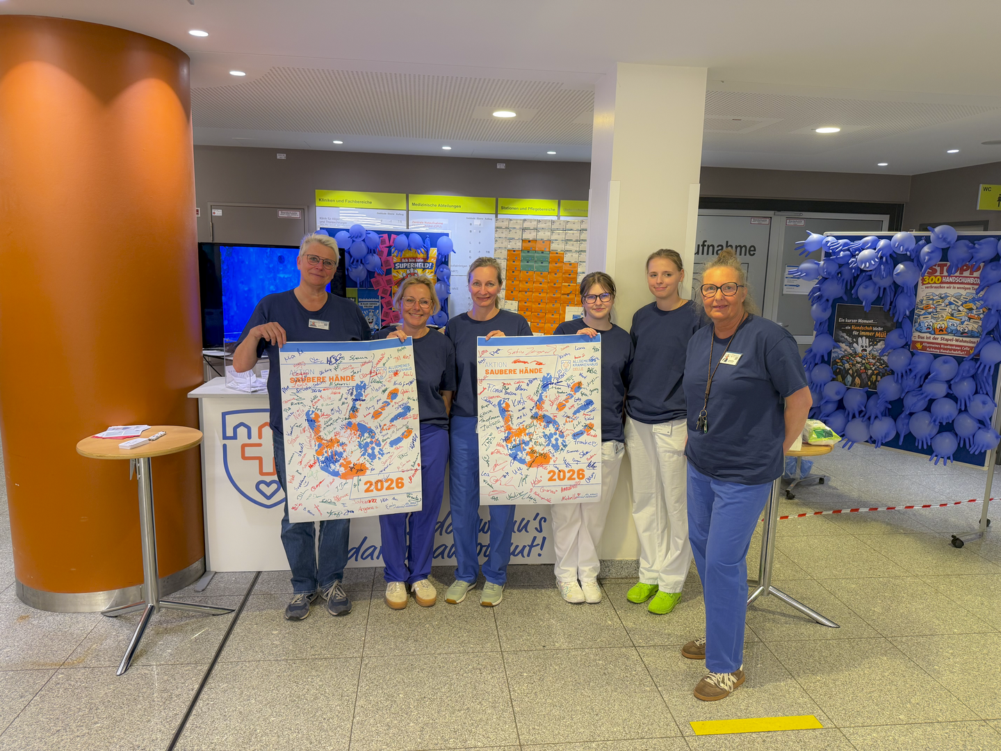 Bild: Welttag der Handhygiene 2026 am AKH Celle